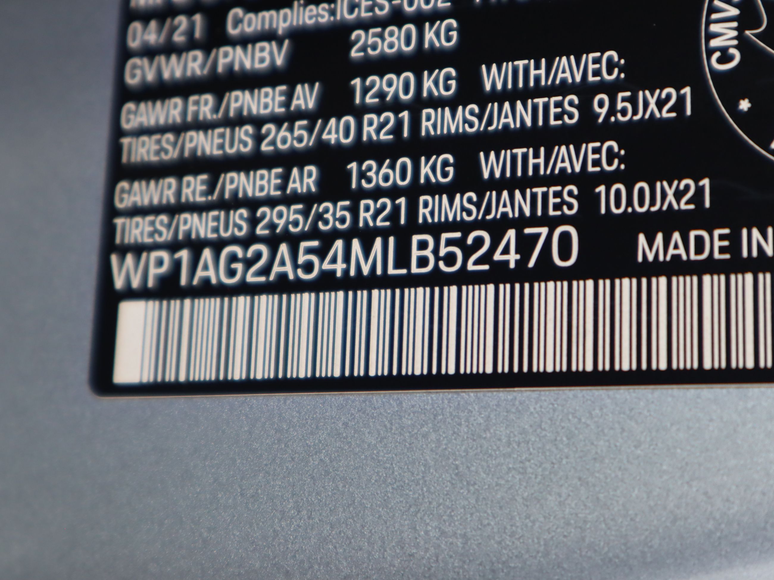 Porsche Macan  2021 à Vancouver, Colombie-Britannique