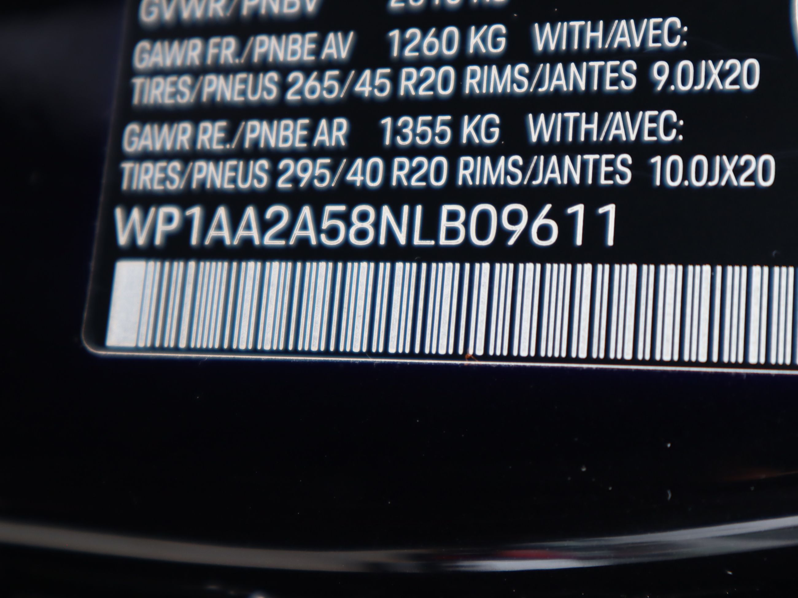Porsche Macan  2022 à Vancouver, Colombie-Britannique