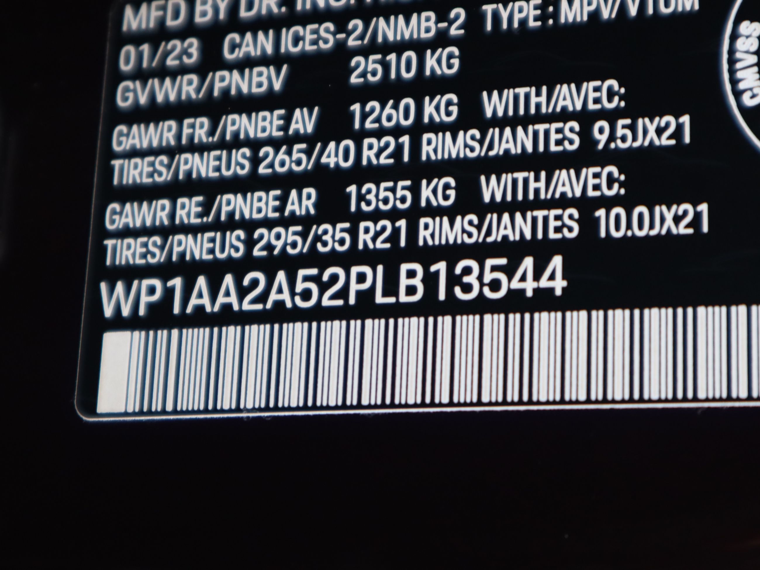 Porsche Macan  2023 à Vancouver, Colombie-Britannique