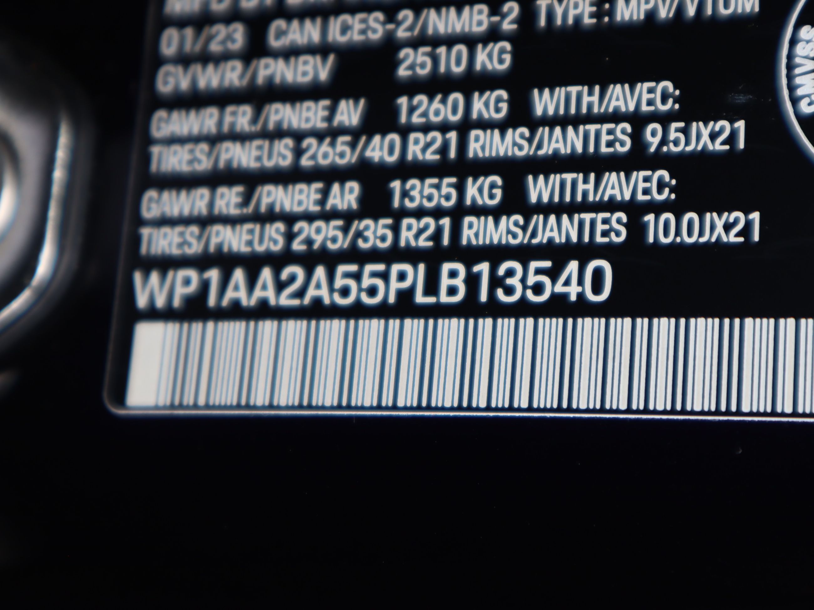 Porsche Macan  2023 à Vancouver, Colombie-Britannique