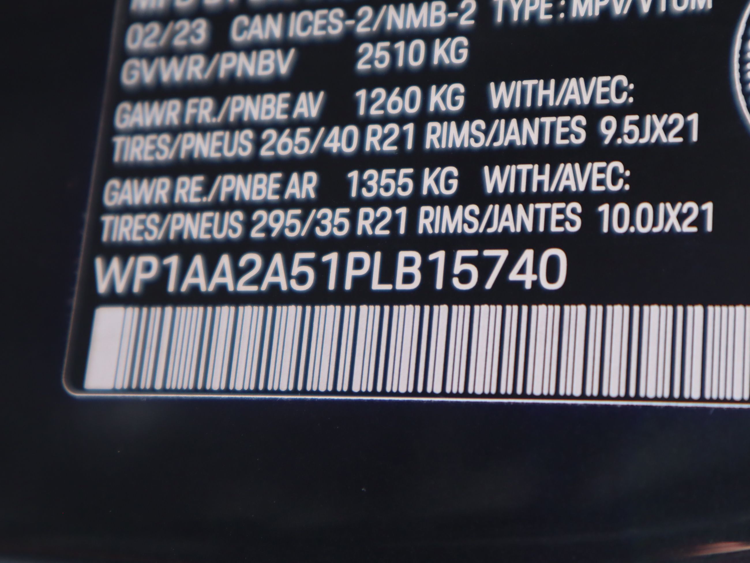 2023 Porsche Macan in Vancouver, British Columbia