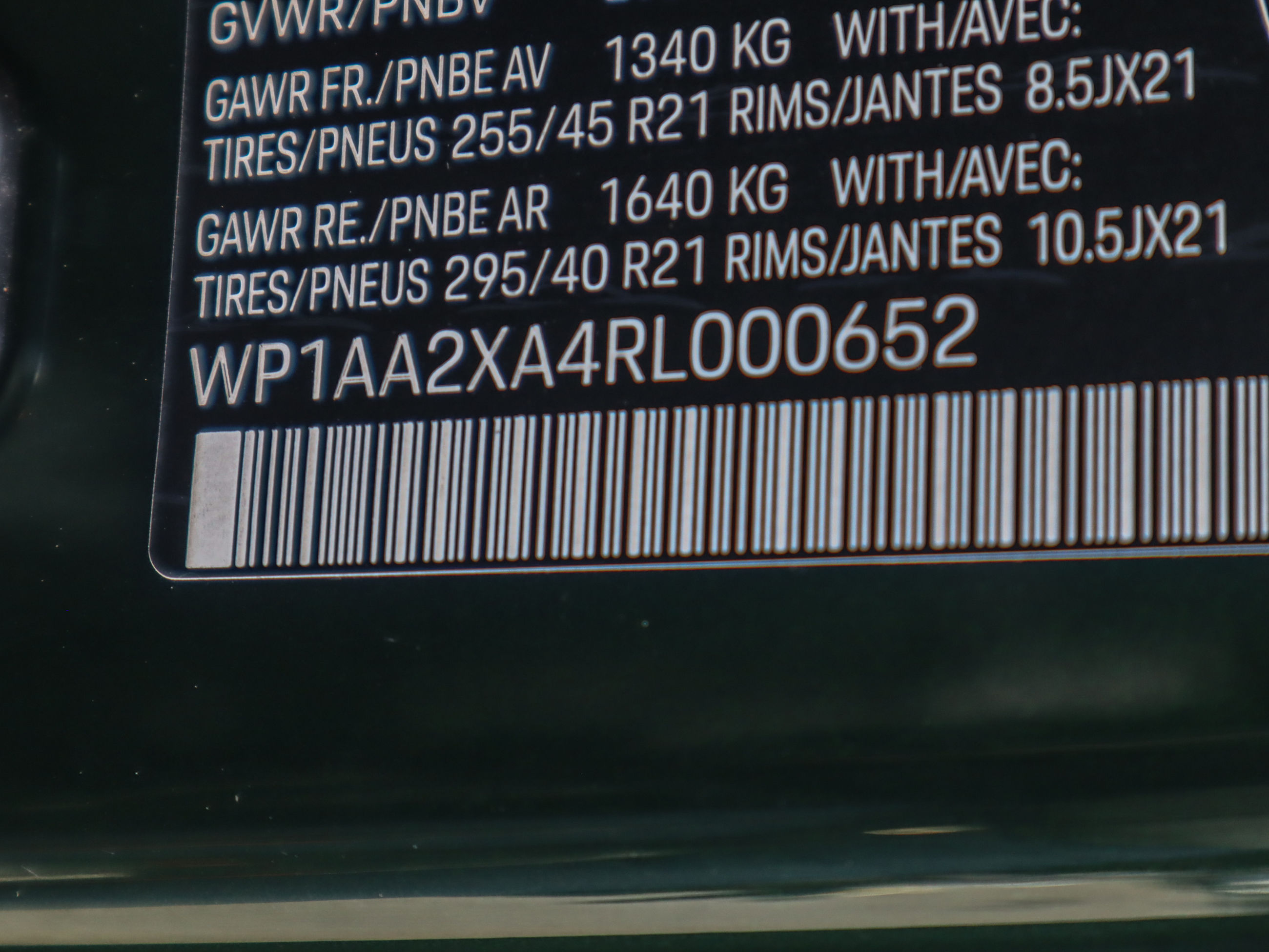 Porsche Macan  2024 à Vancouver, Colombie-Britannique
