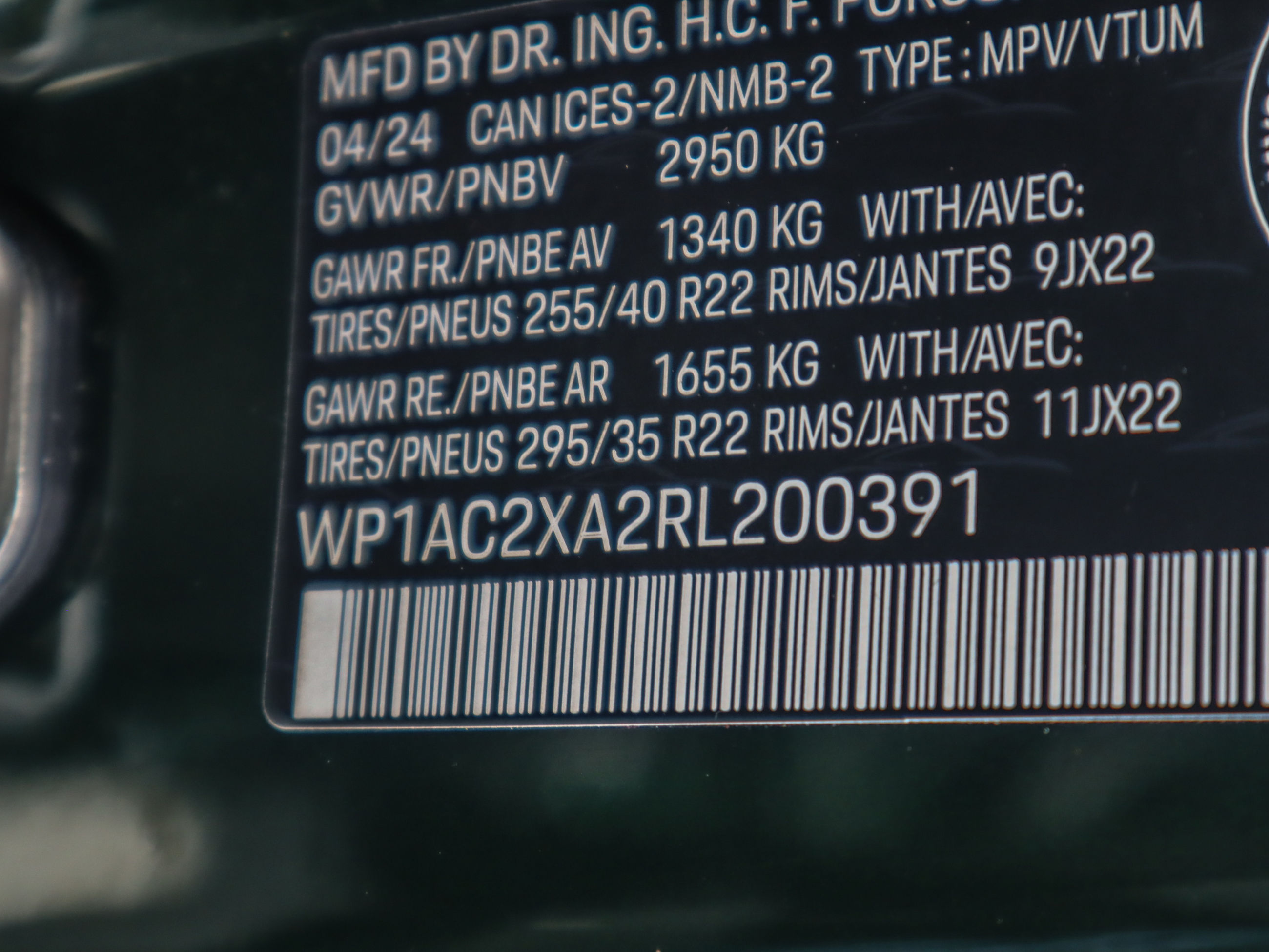 Porsche Macan  2024 à Vancouver, Colombie-Britannique