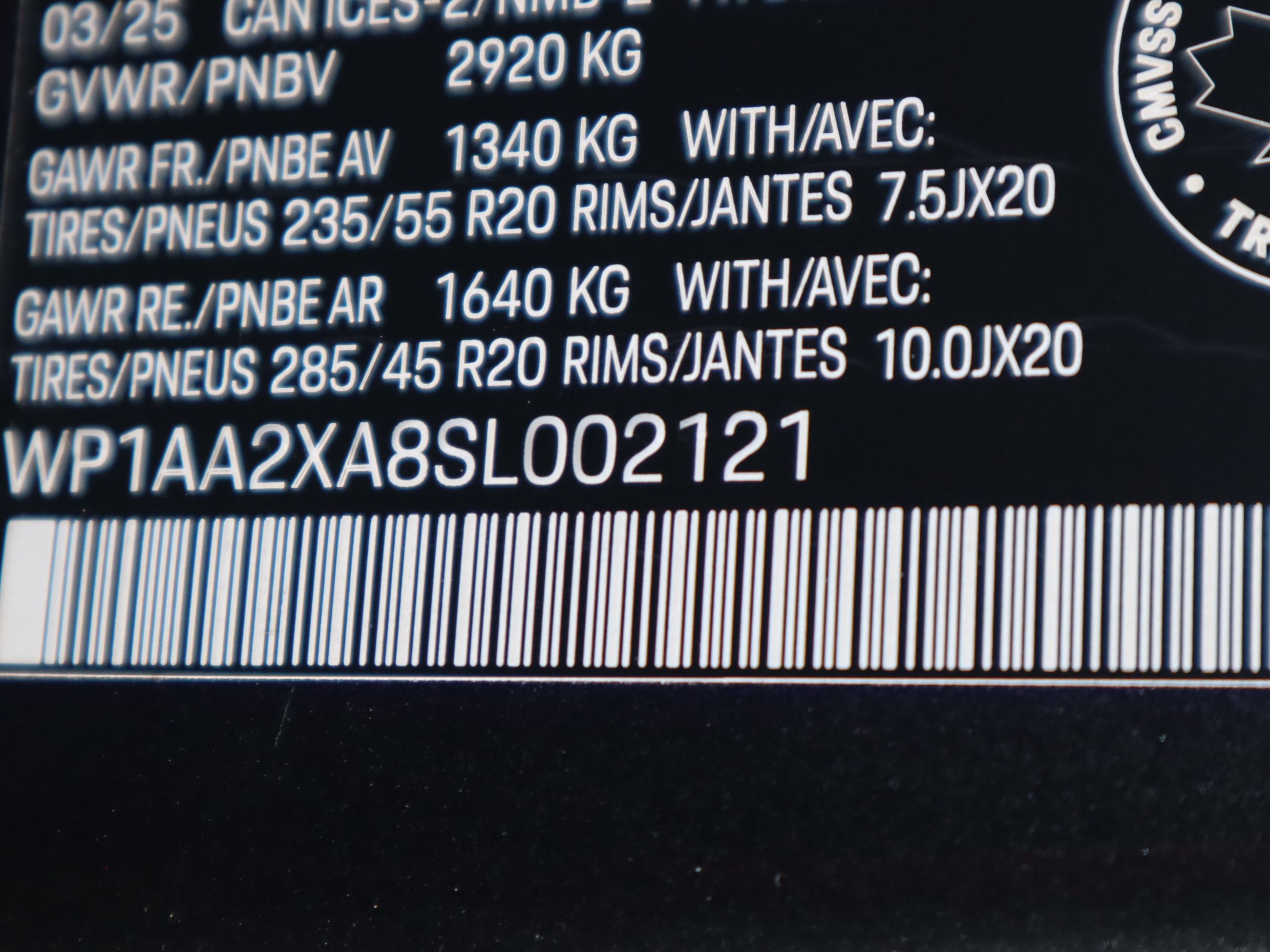 2025 Porsche Macan in Vancouver, British Columbia