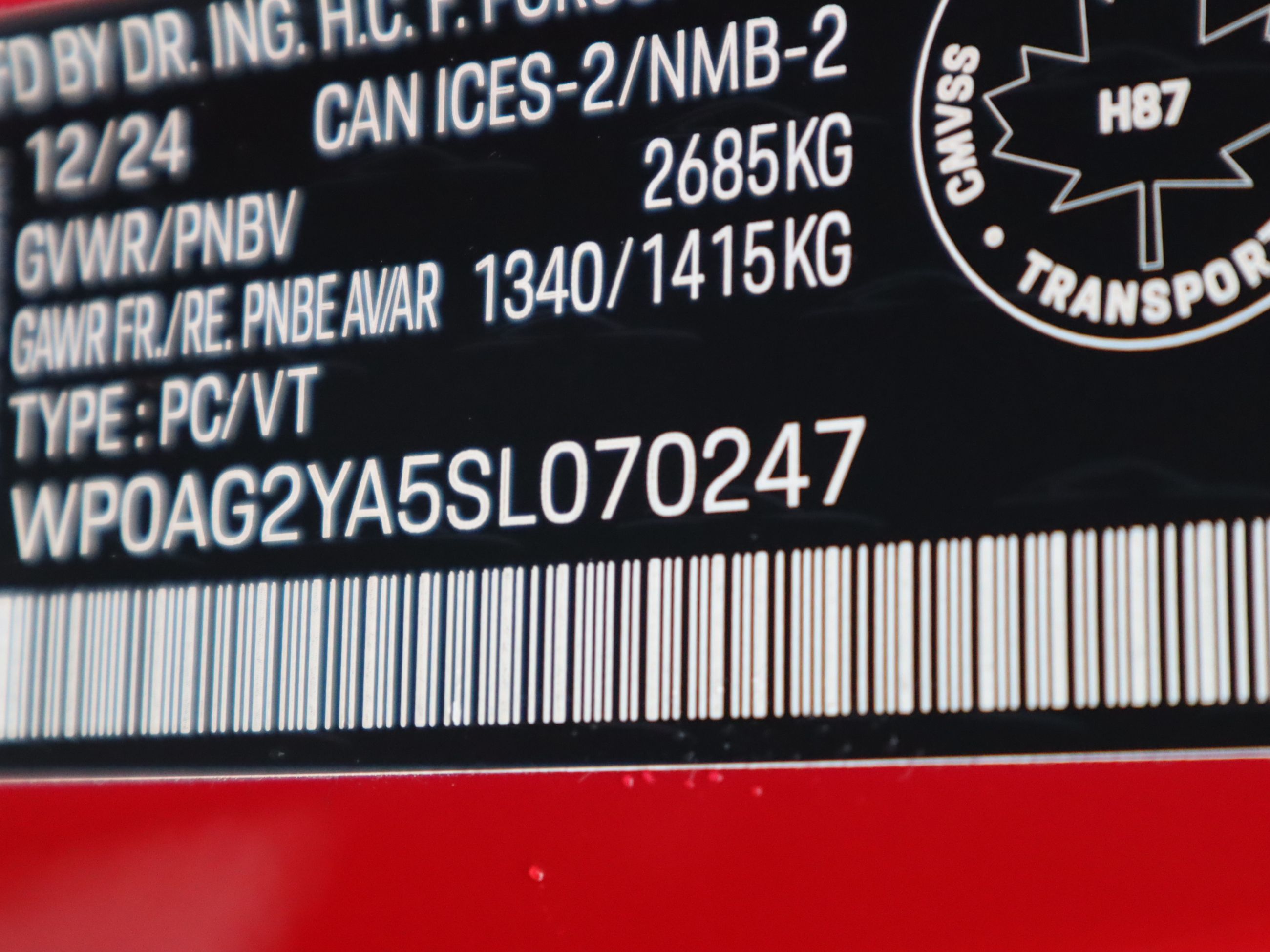 Porsche Panamera  2025 à Vancouver, Colombie-Britannique