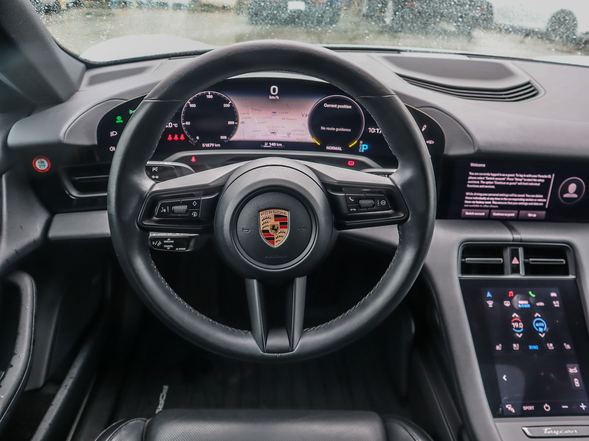 Porsche Taycan  2020 à Vancouver, Colombie-Britannique