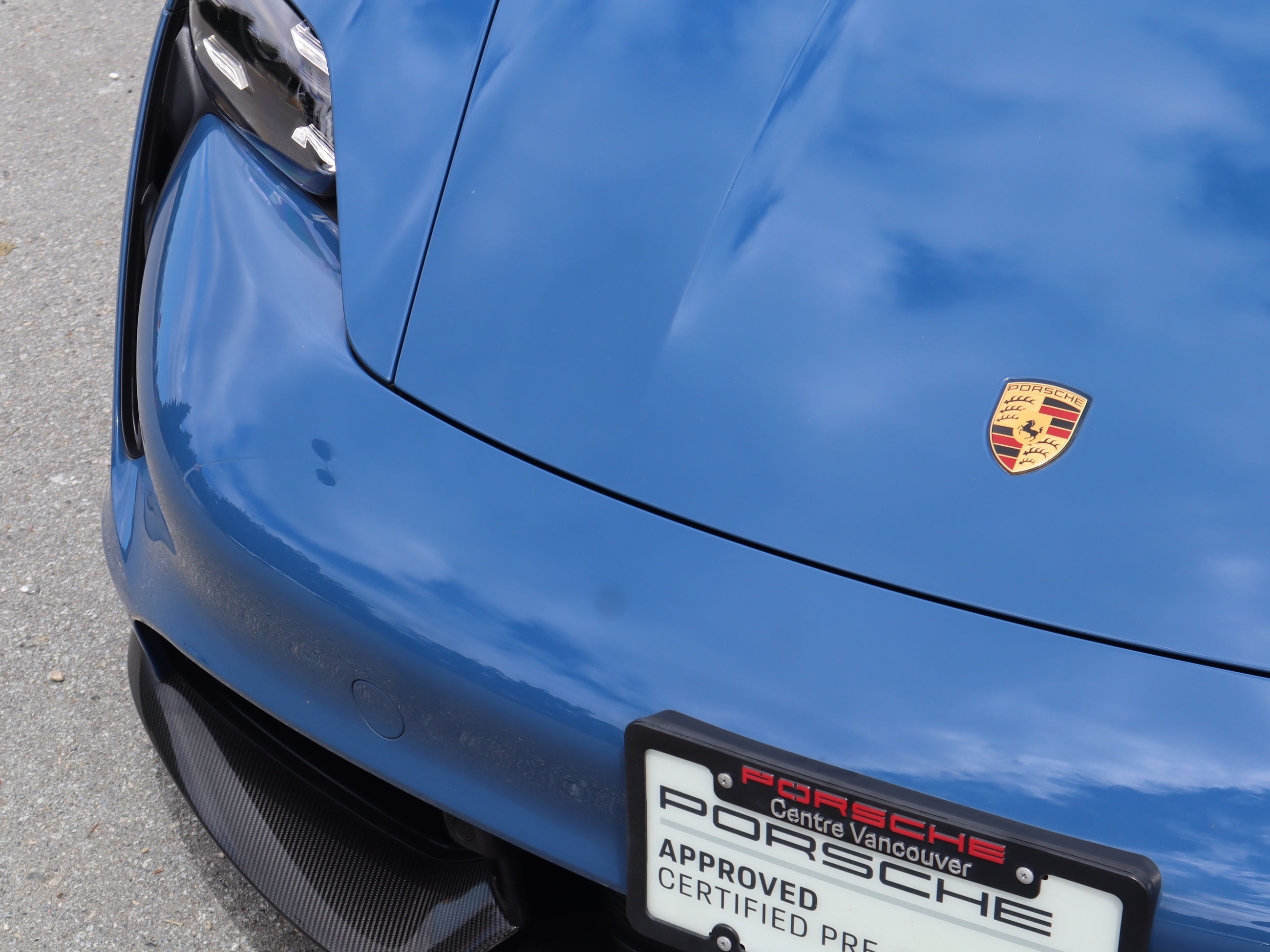 Porsche Taycan  2022 à Vancouver, Colombie-Britannique