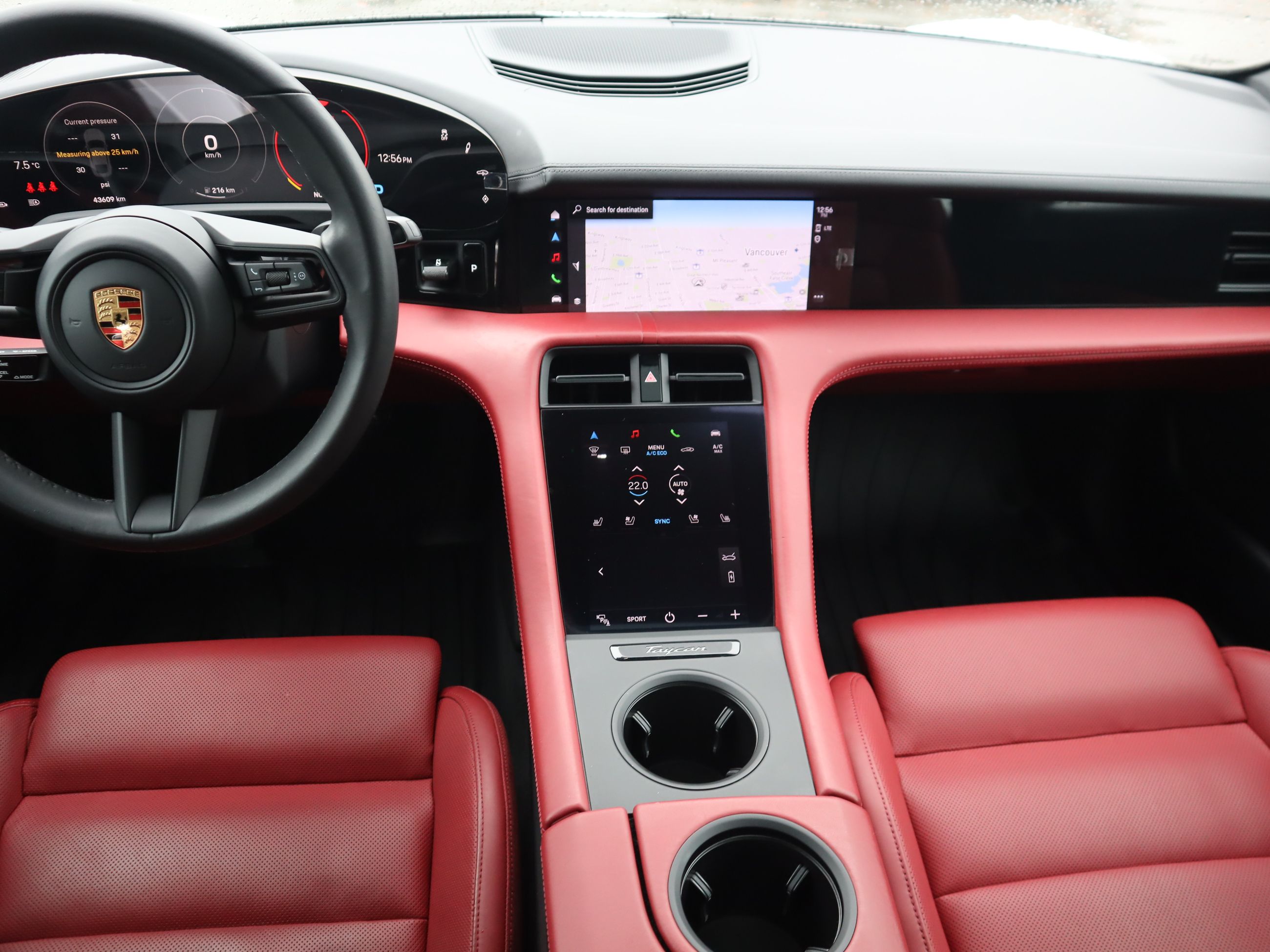 2022 Porsche Taycan in Vancouver, British Columbia