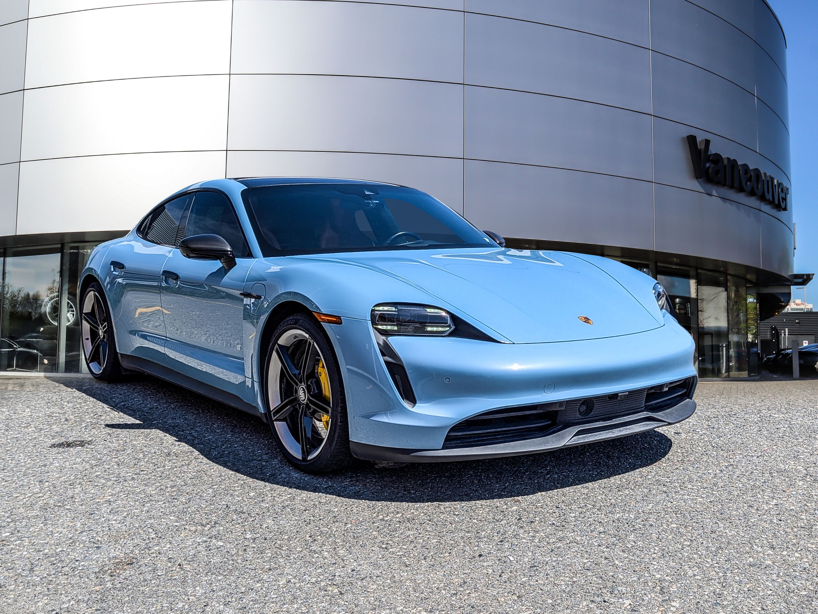 Porsche Taycan  2022 à Vancouver, Colombie-Britannique
