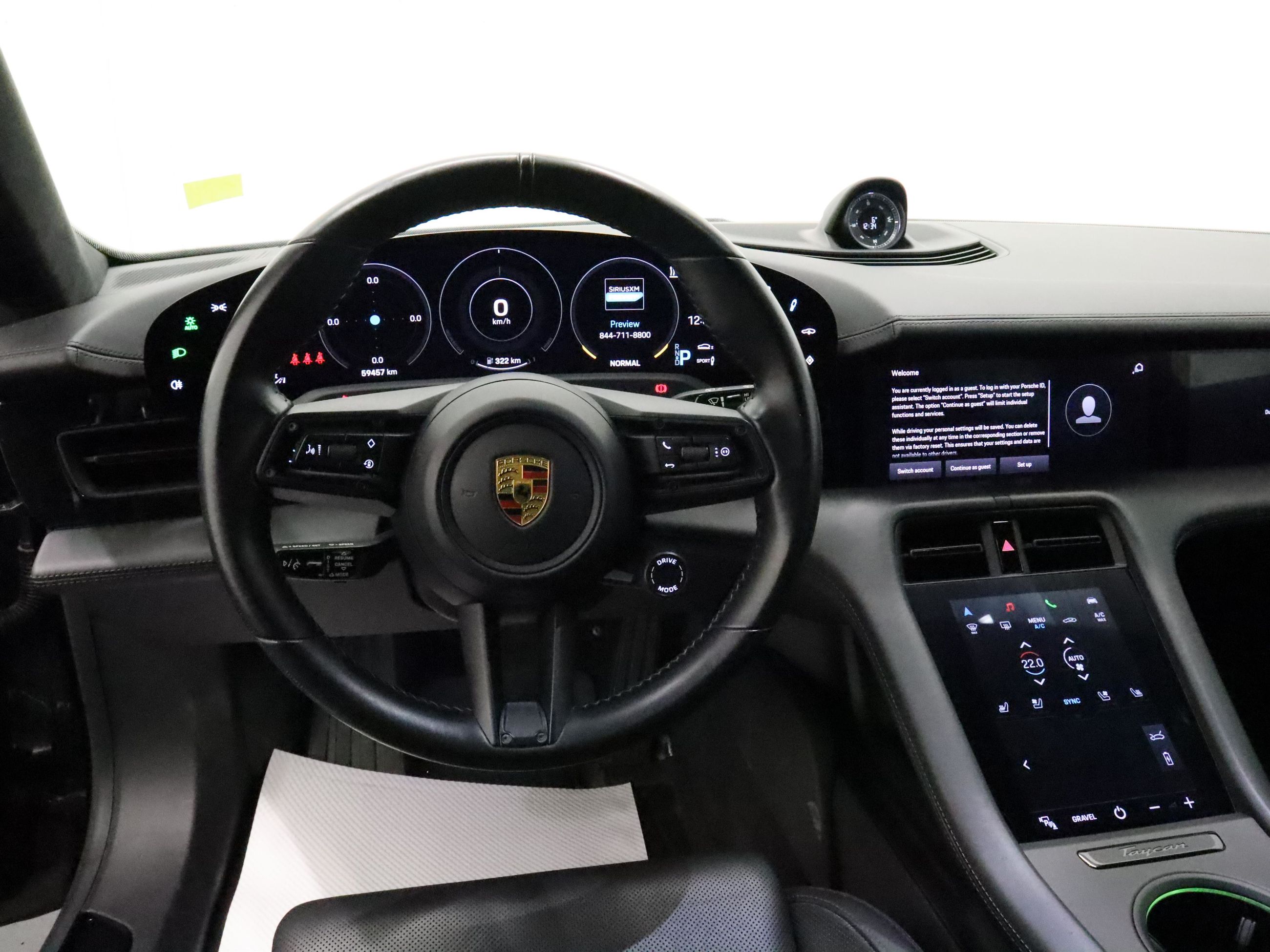 Porsche Taycan  2022 à Vancouver, Colombie-Britannique