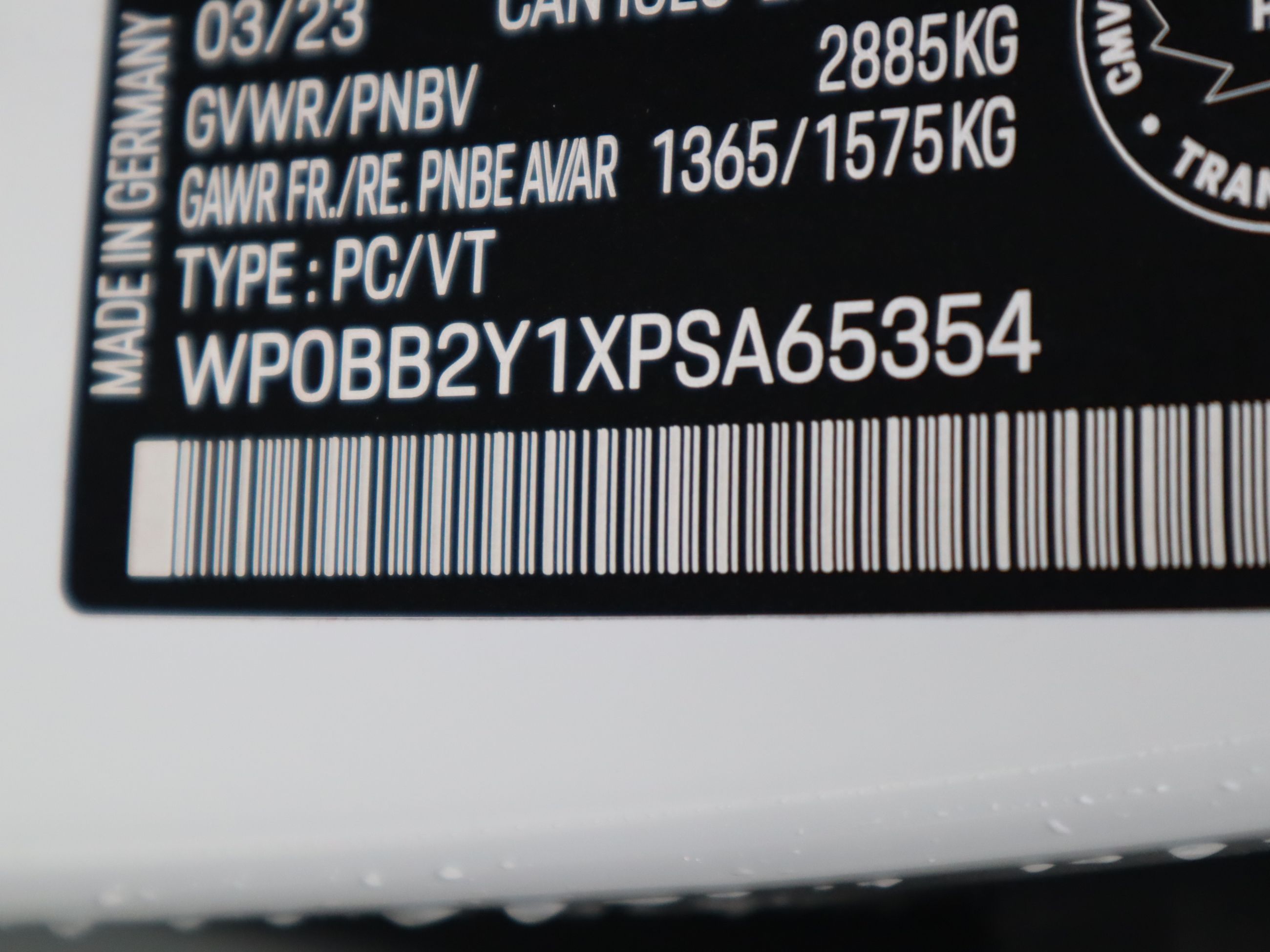 2023 Porsche Taycan in Vancouver, British Columbia