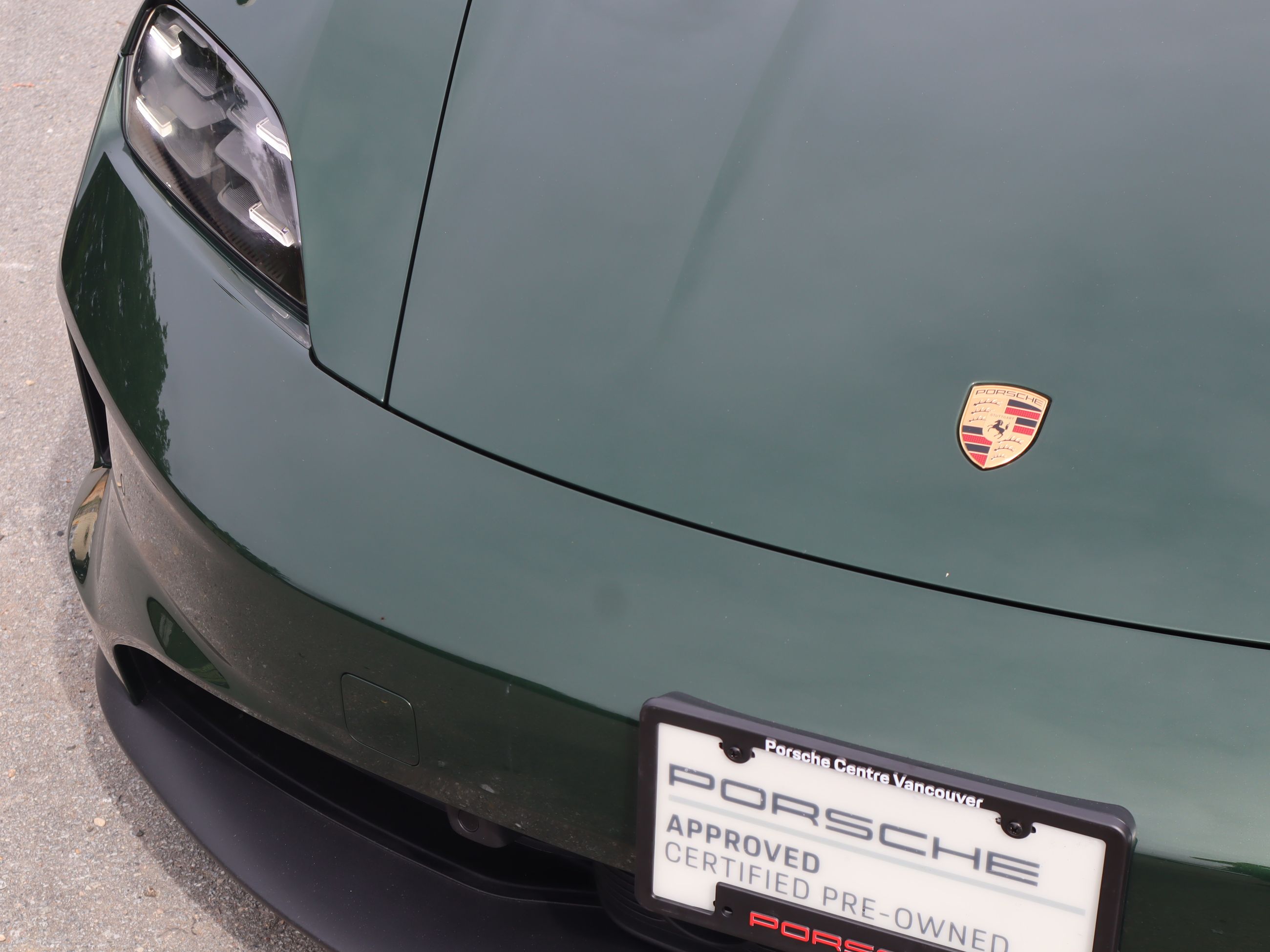 Porsche Taycan  2025 à Vancouver, Colombie-Britannique