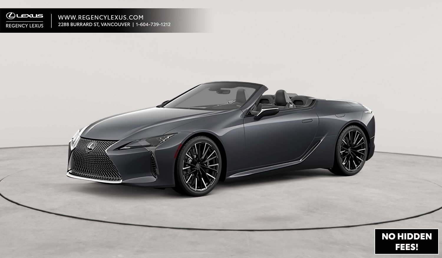 2026 Lexus LC Convertible 500 Convertible