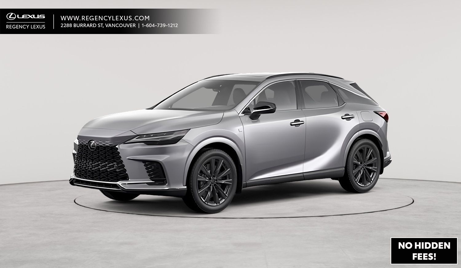 2026 Lexus RX 350h F SPORT Design