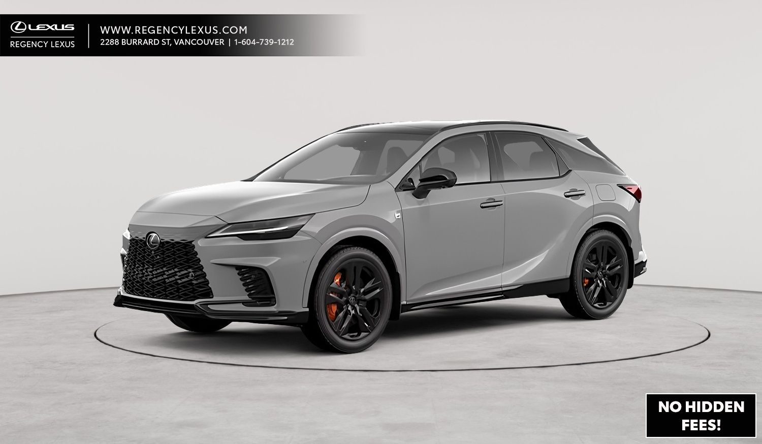2026 Lexus RX 500h F SPORT Black Line