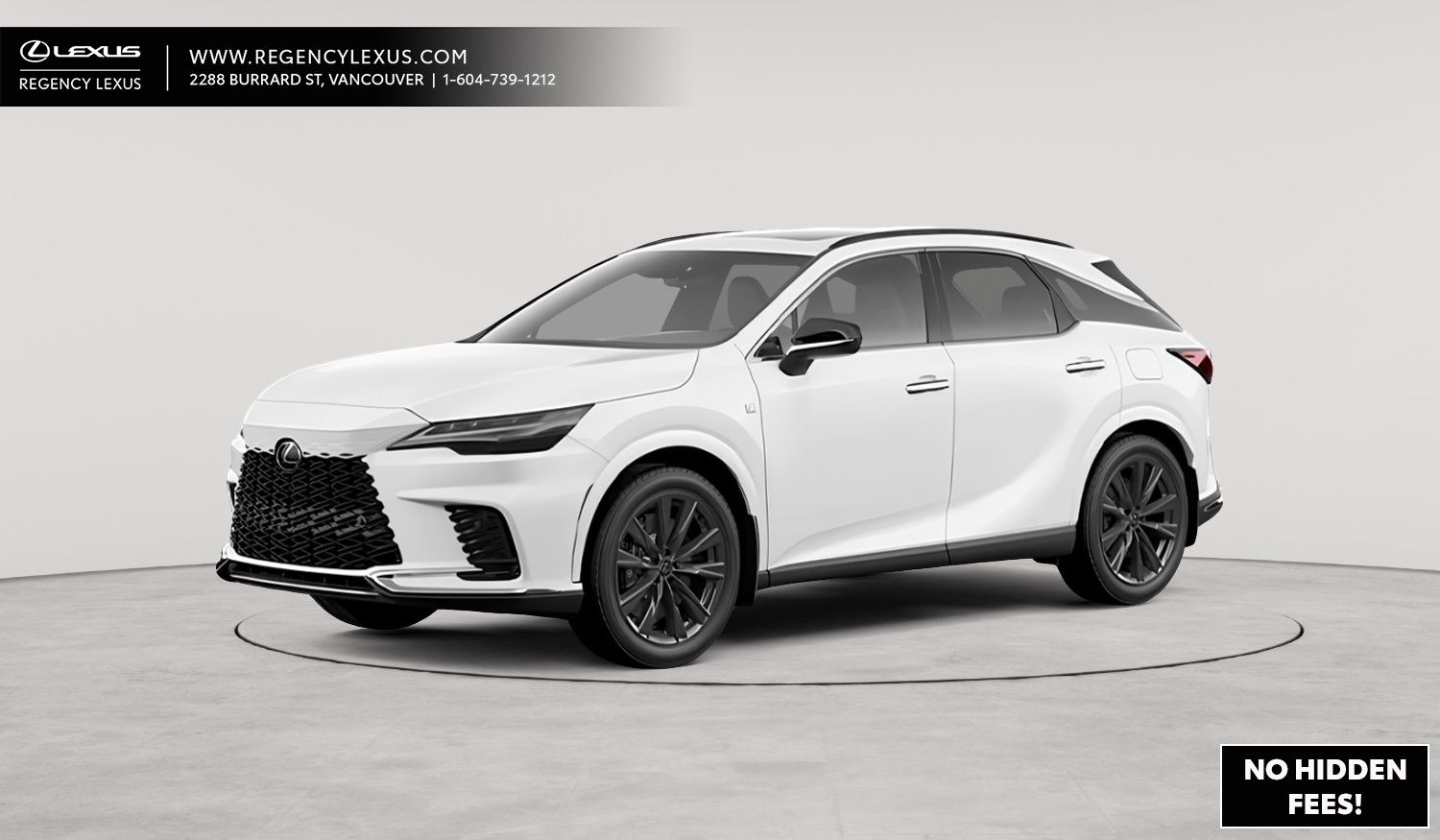 2026 Lexus RX 350h F SPORT Design