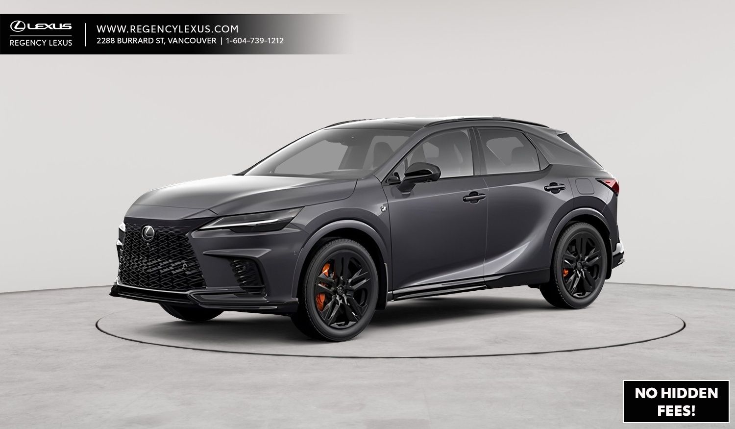2026 Lexus RX F SPORT Black Line