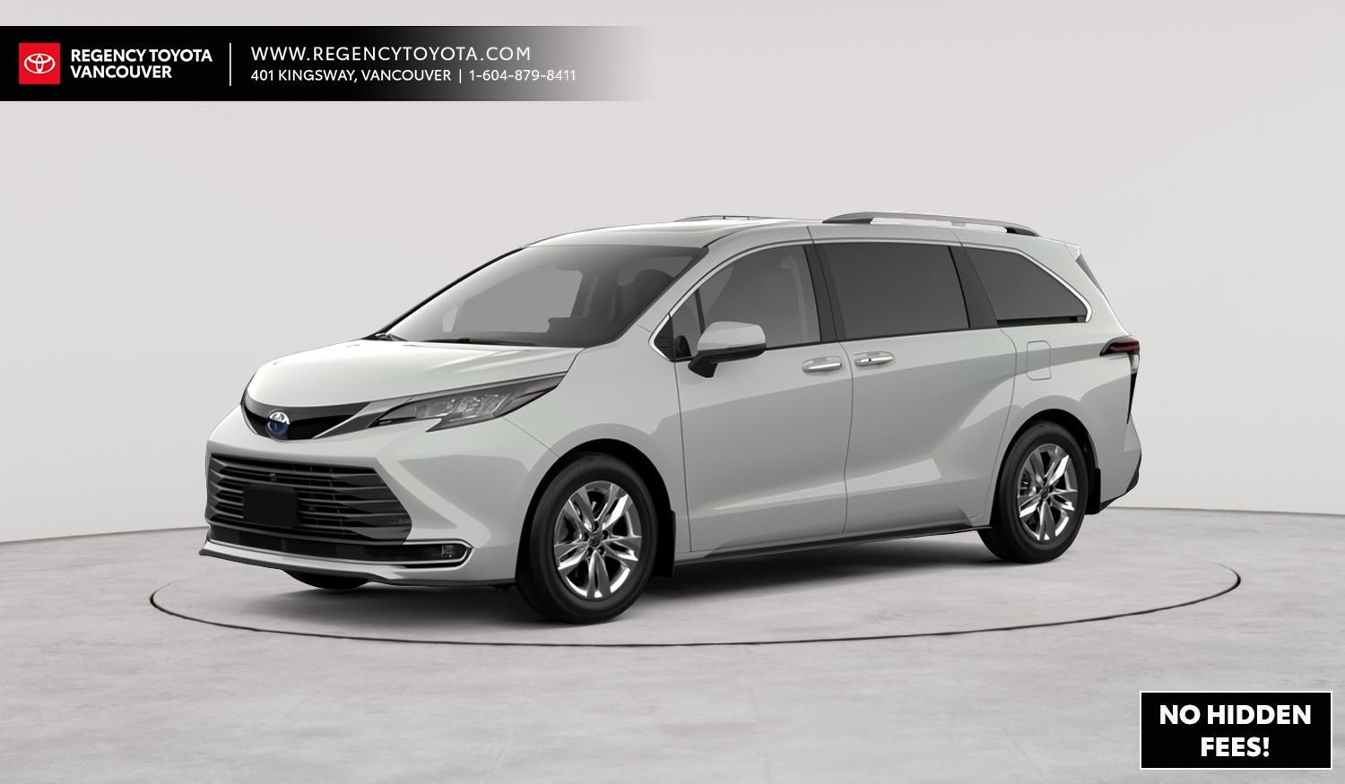 2026 Toyota Sienna Hybrid LIMITED AWD 7 PASSENGER