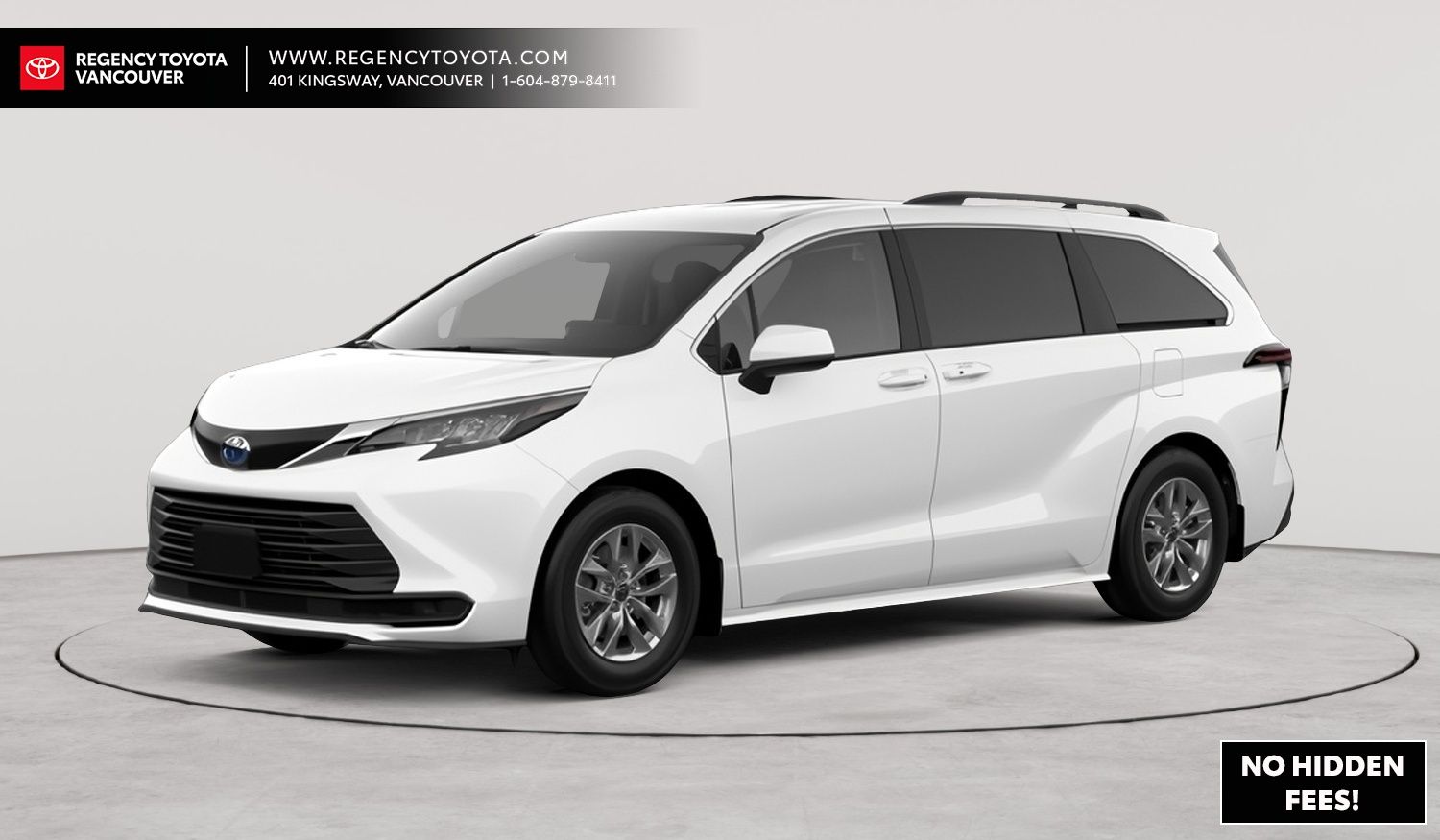 2026 Toyota Sienna Hybrid LE FWD 8 PASSENGER
