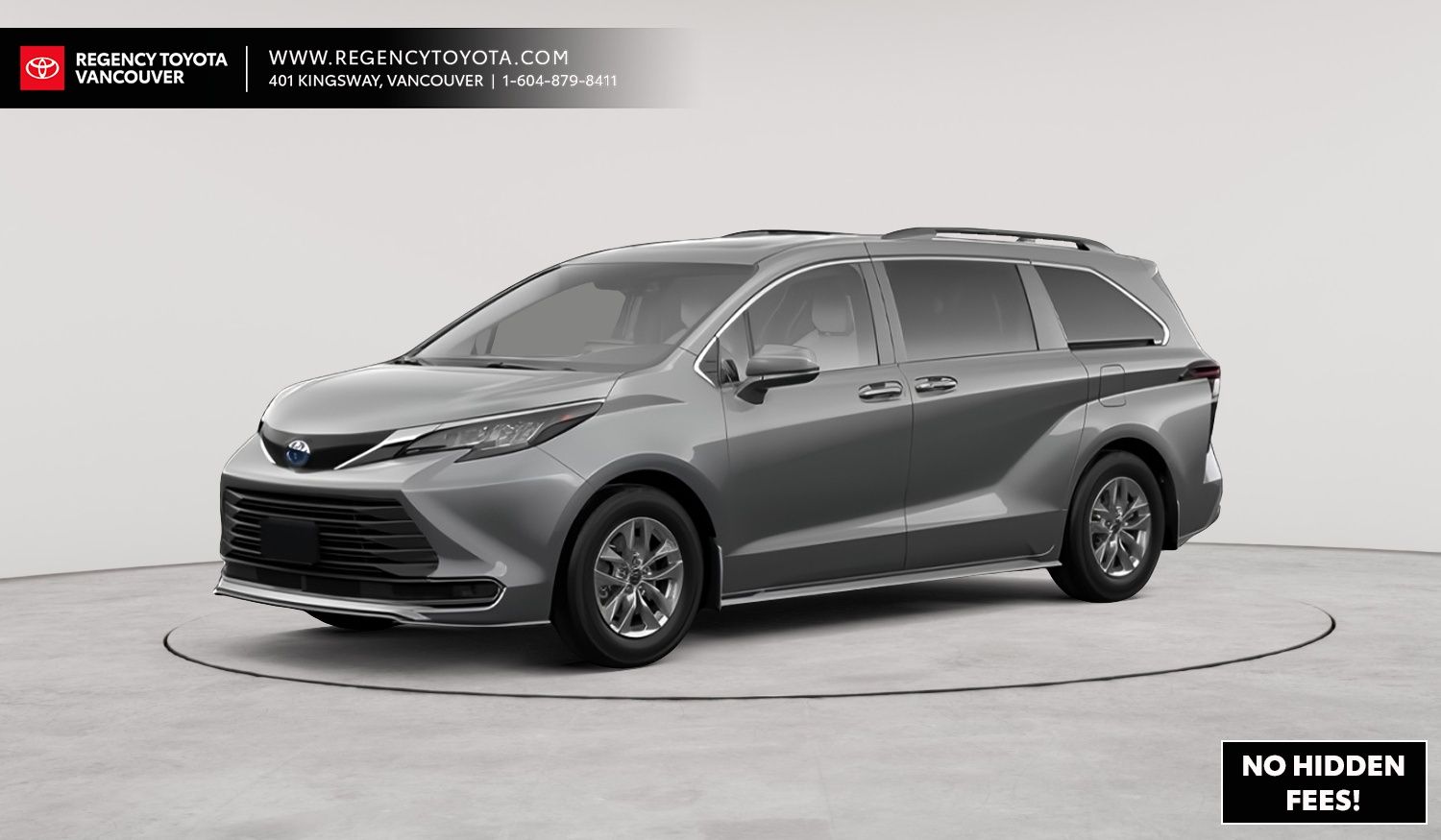2026 Toyota Sienna Hybrid XLE FWD 8 PASSENGER
