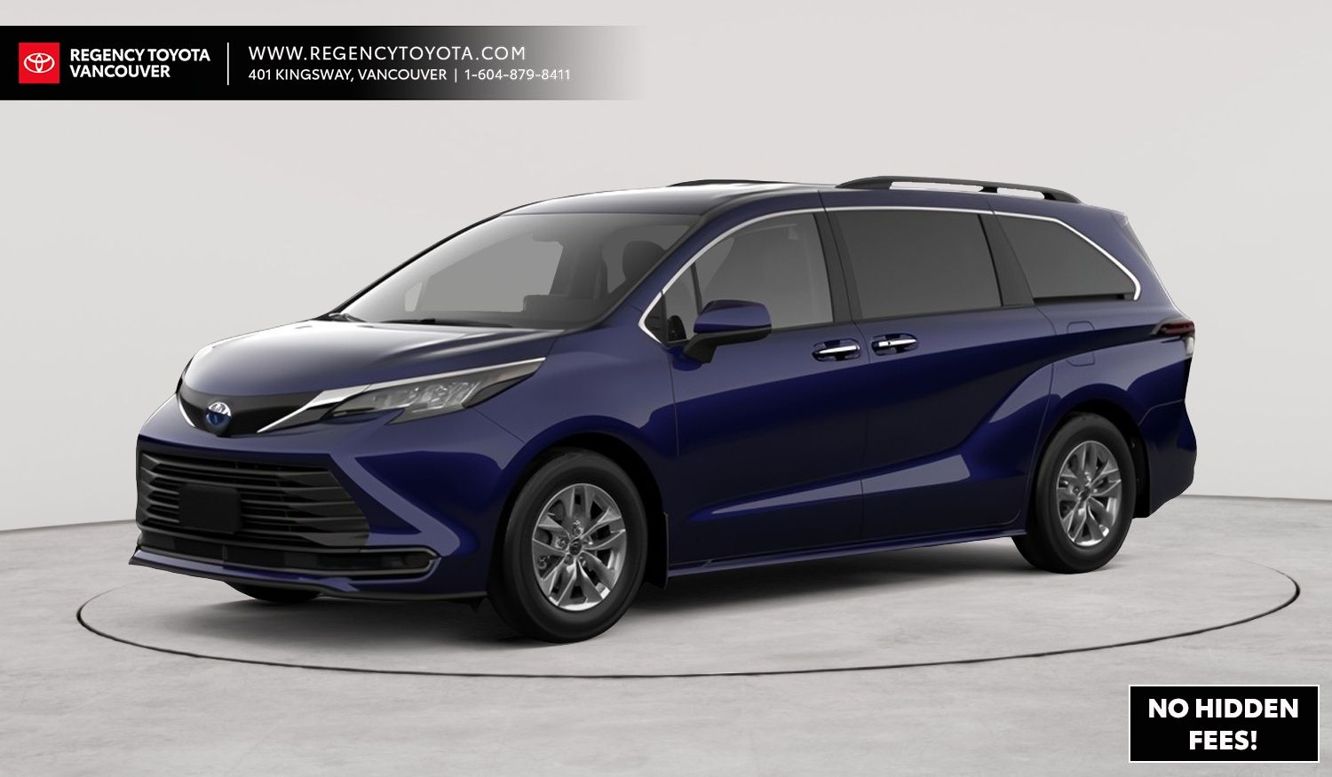 2026 Toyota Sienna Hybrid XLE FWD 8 PASSENGER