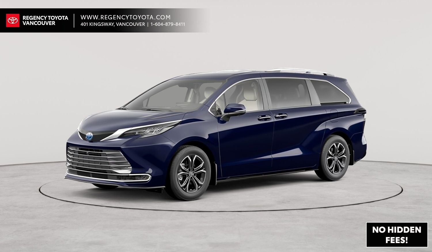 2026 Toyota Sienna Hybrid PLATINUM 7 PASSENGER