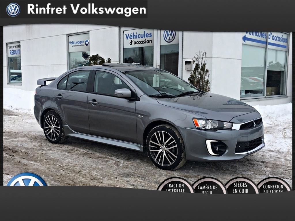 Mitsubishi Lancer GTS AWC 2017 32 430 KM Gris neuf 19895.0 Rinfret