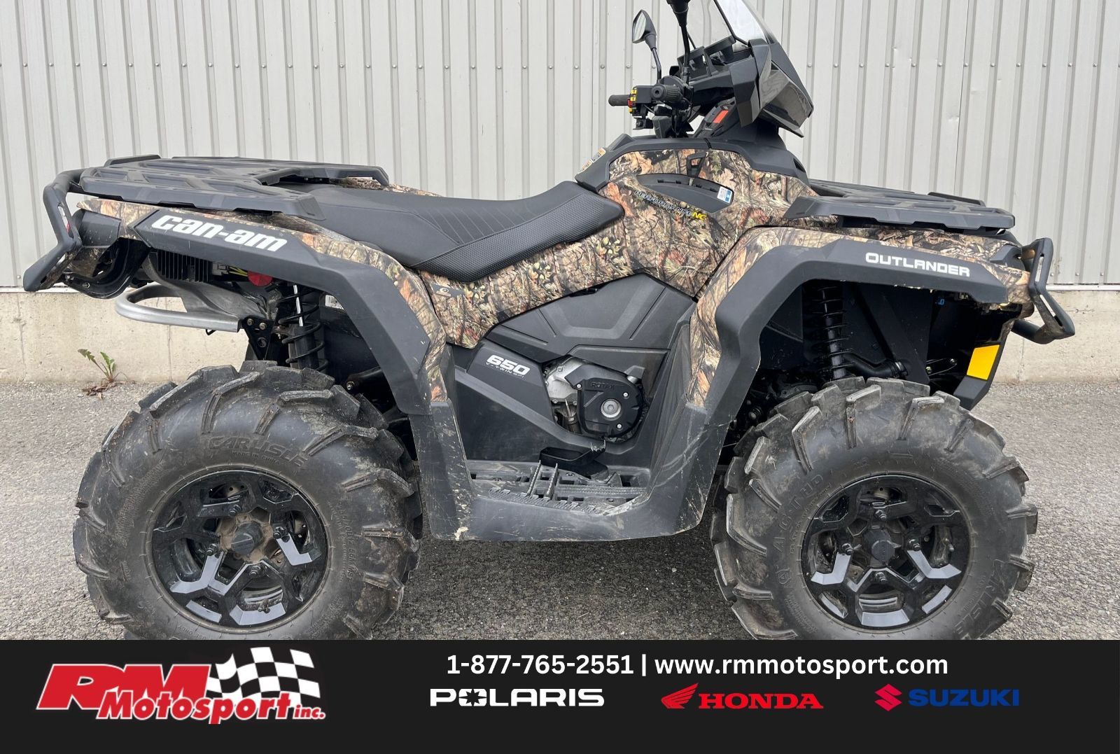 RM Motosport | Atv Can-Am OUTLANDER XT 650 in our Complete