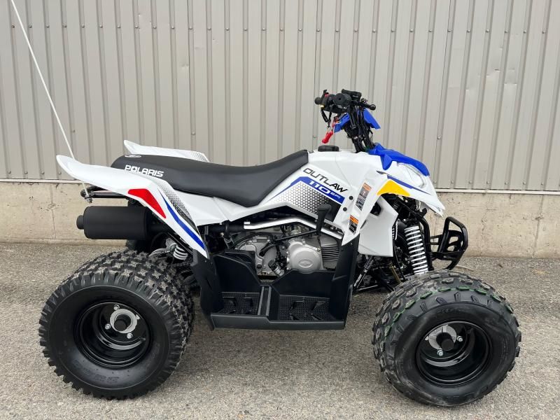 Polaris OUTLAW 110 EFI - BLANC / BLEU  2025