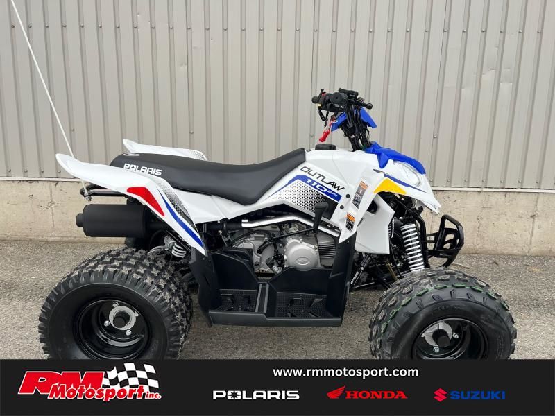 Polaris OUTLAW 110 EFI - BLANC / BLEU  2025