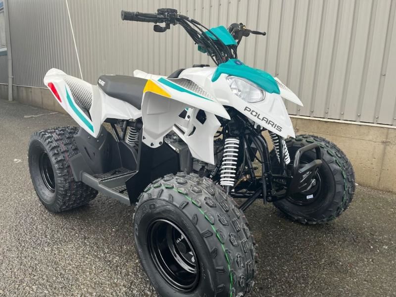 2024 Polaris OUTLAW 110 EFI - WHITE / GREEN