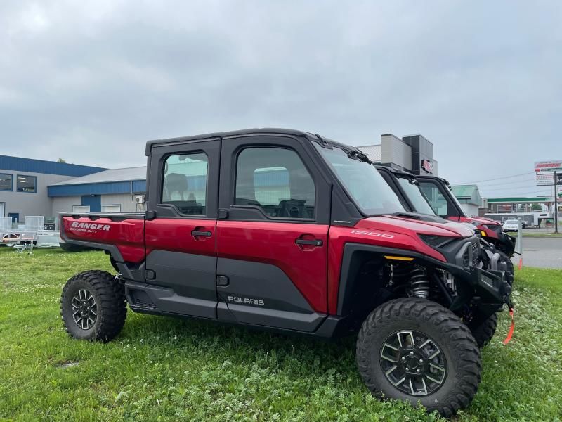 2024 Polaris RANGER XD 1500 CREW NORTHSTAR ULT- SUNSET RED