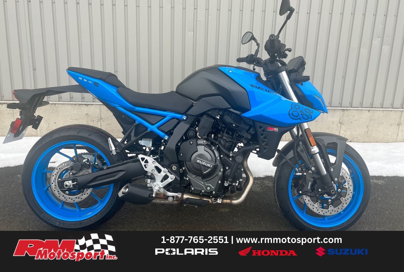 RM Motosport in Victoriaville | 2024 GSX-8S - $11,725