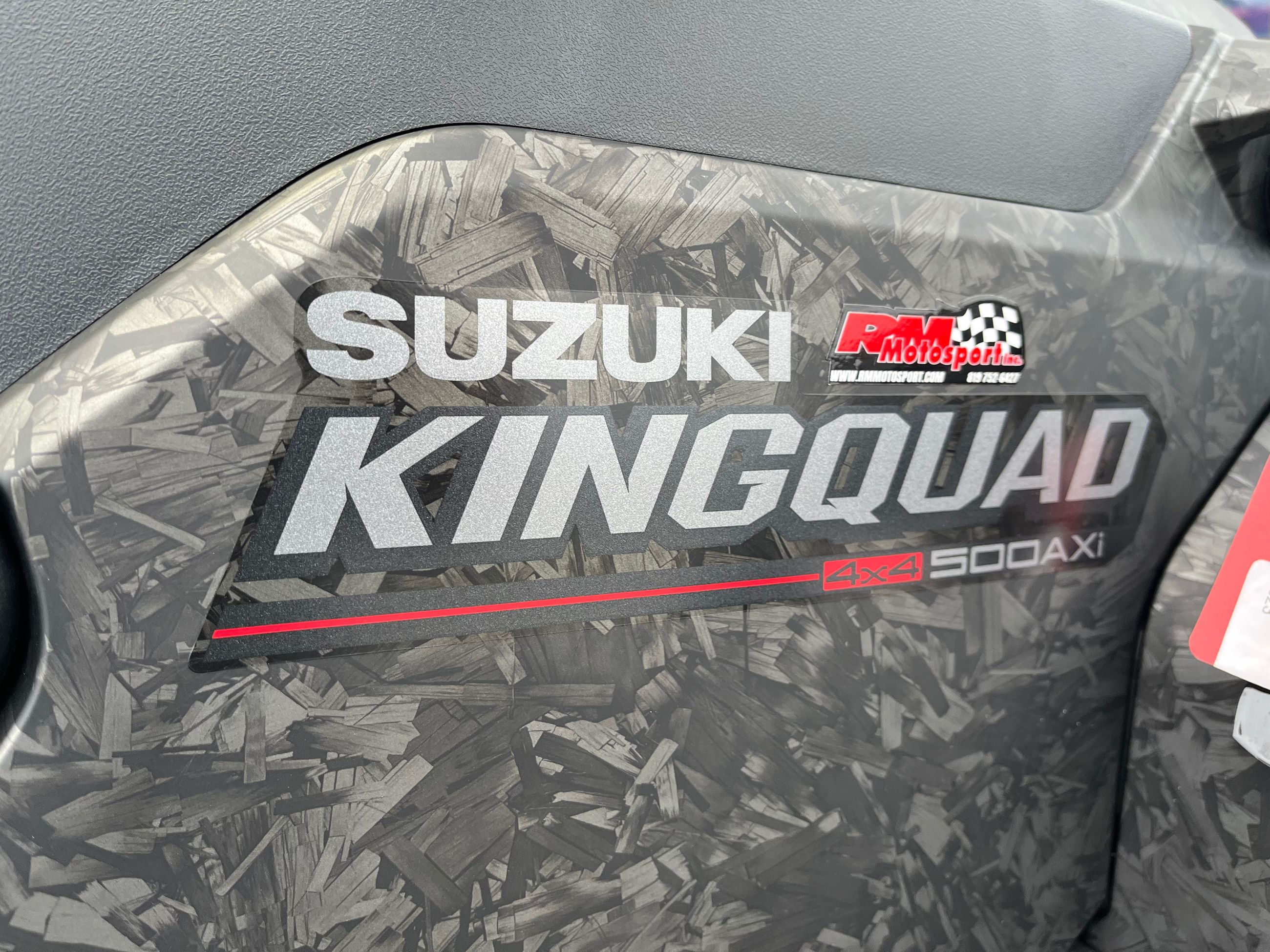 2023 Suzuki KINGQUAD 500XPZ