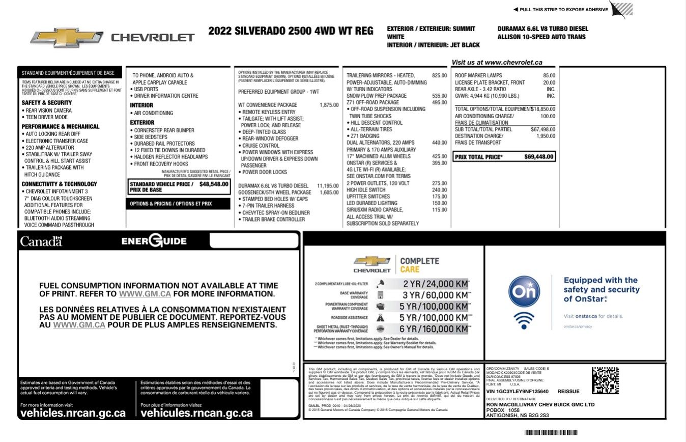 Photo Chevrolet Silverado 2500 W/T | Cam | USB | Bluetooth | Cruise 2022 #2