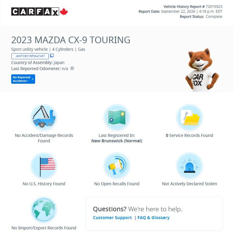 Photo 2023 Mazda CX-9 GS | Cam | USB | Bluetooth | HtdSeats #2