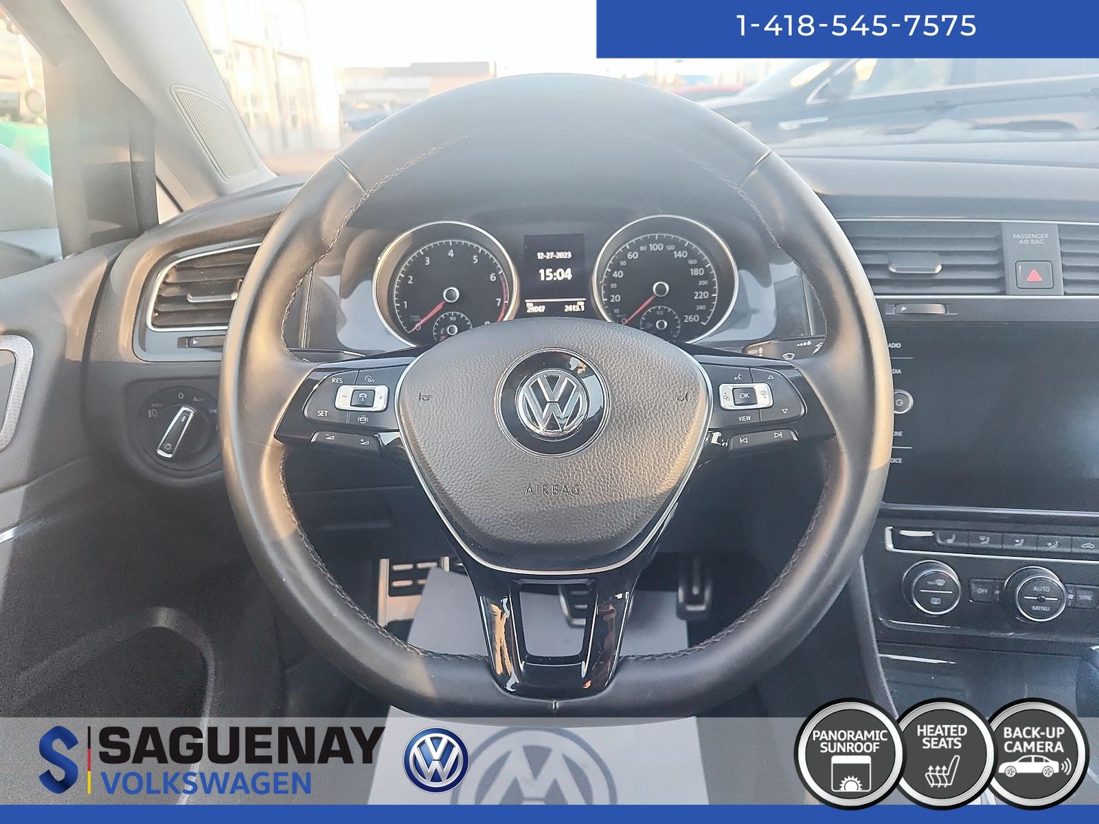Volkswagen GOLF ALLTRACK HIGHLINE 4 MOTION  (114$/Sem)* 2019 STOCK : FS342A