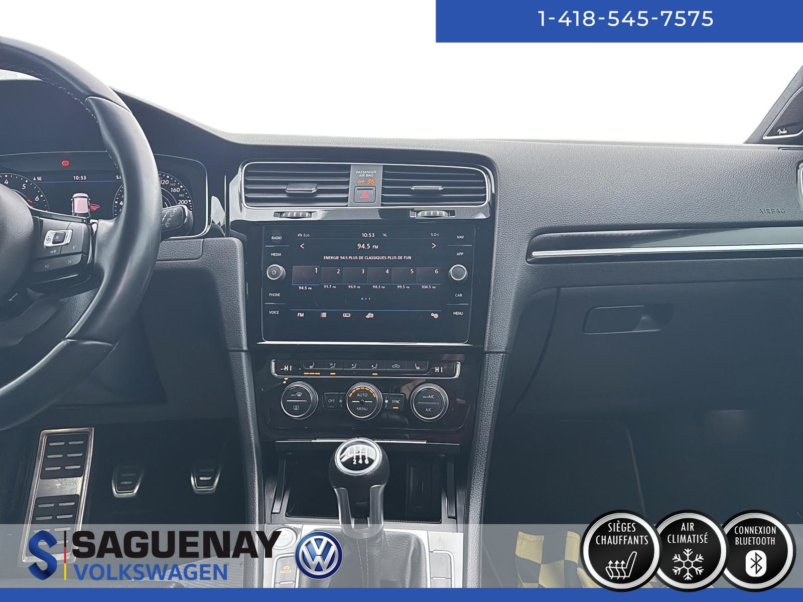 Volkswagen Golf R  2019 118$ / Semaine + Taxes