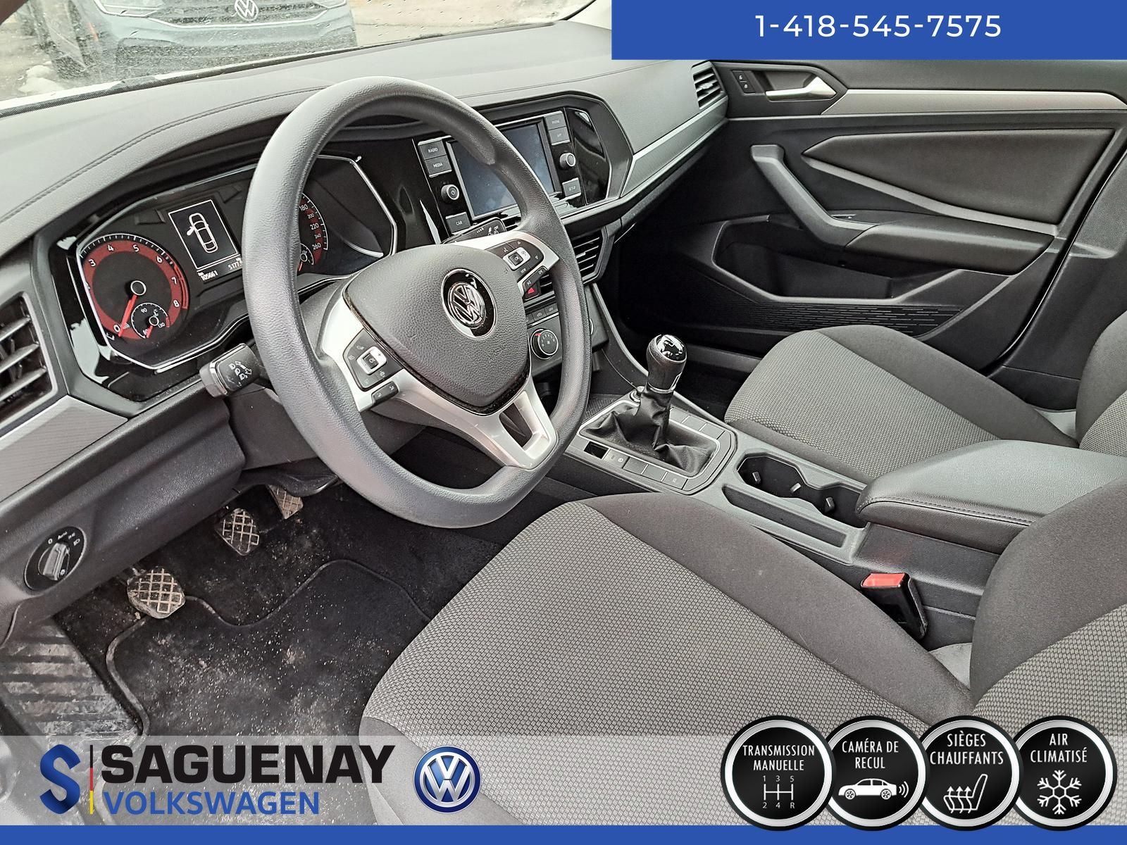 2019 Volkswagen Jetta Comfortline MANUELLE  (70$/Sem)*