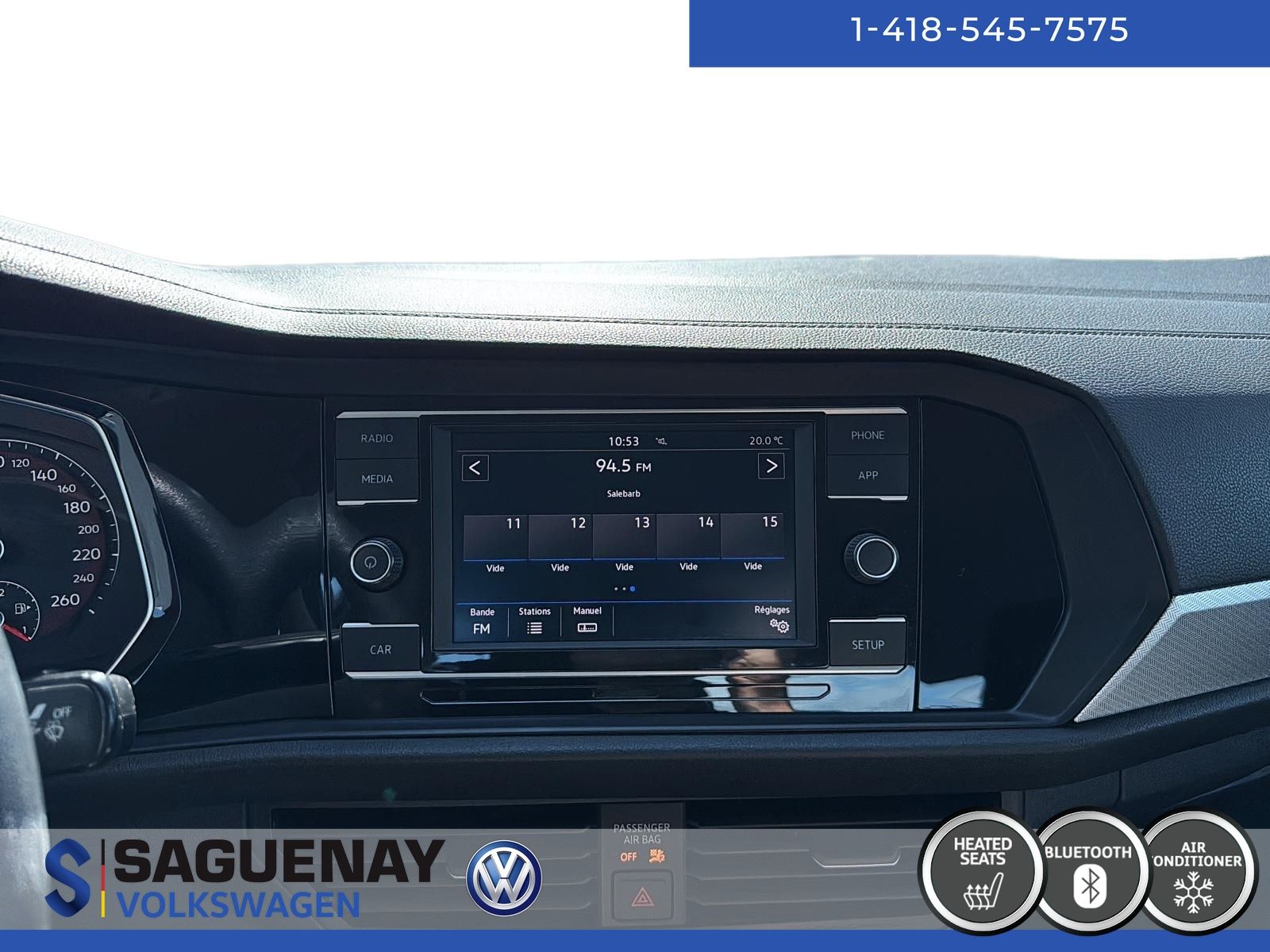 Volkswagen Jetta COMFORTLINE 2019 71$ / Semaine + Taxes