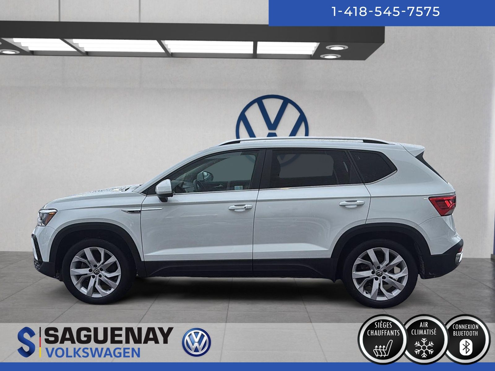 Volkswagen Taos COMFORTLINE + TOIT PANO 2022 96$ / Semaine + Taxes