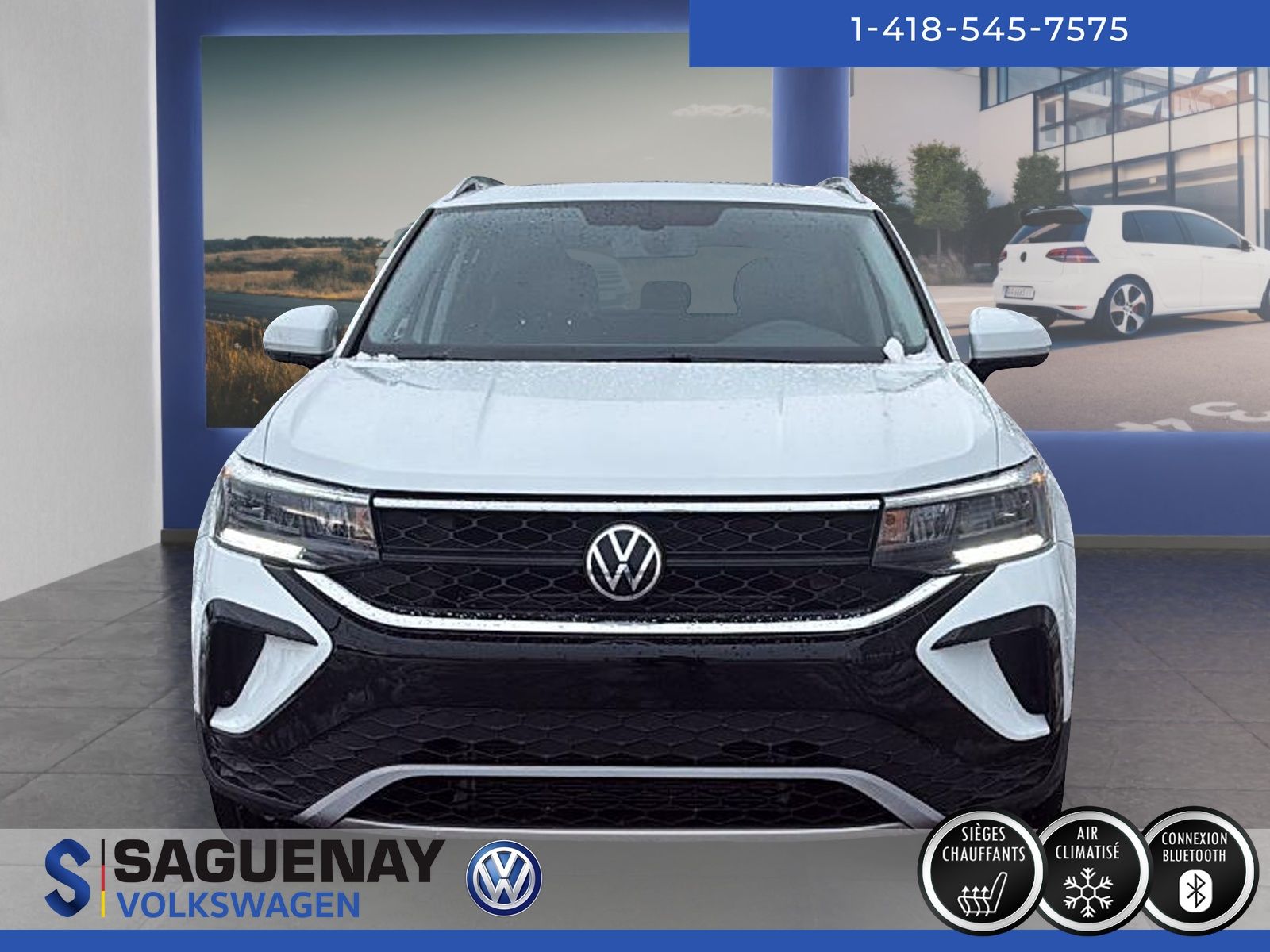 Volkswagen Taos COMFORTLINE + TOIT PANO 2022 96$ / Semaine + Taxes