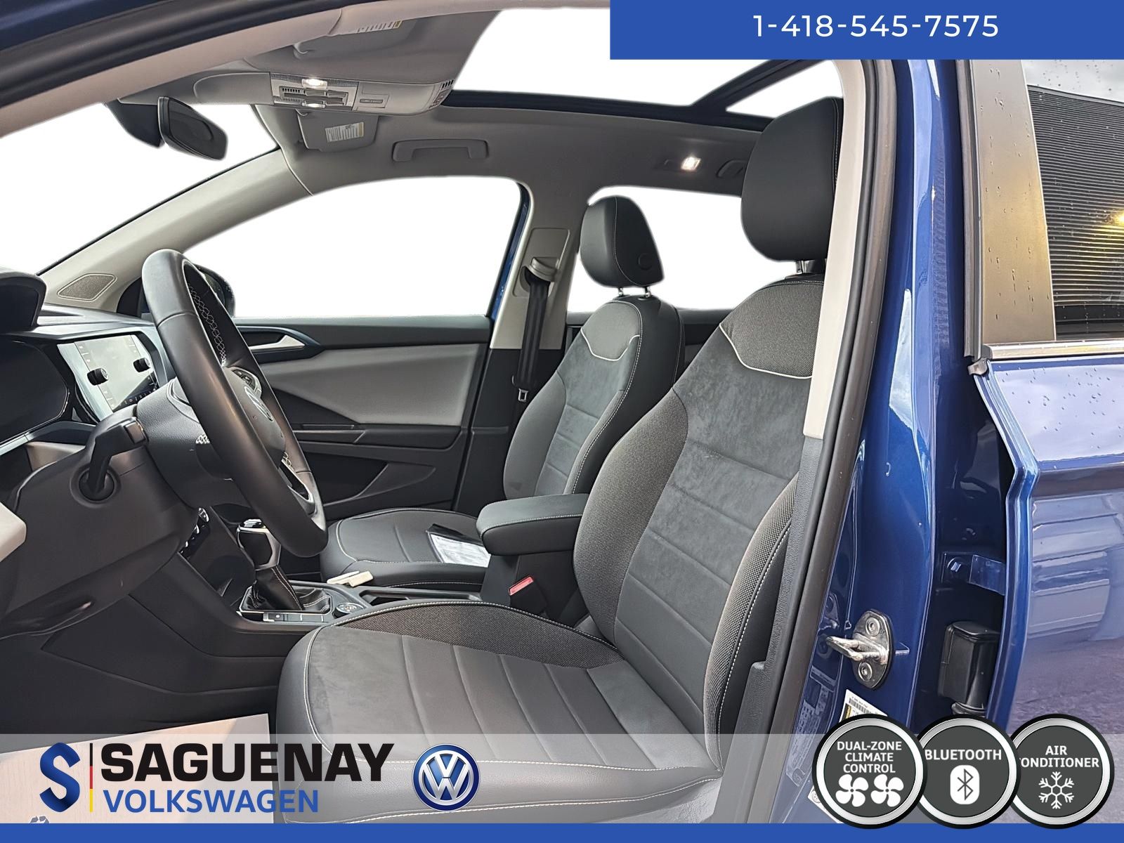 Volkswagen Taos COMFORTLINE + TOIT PANO 2023 107$ / Semaine + Taxes