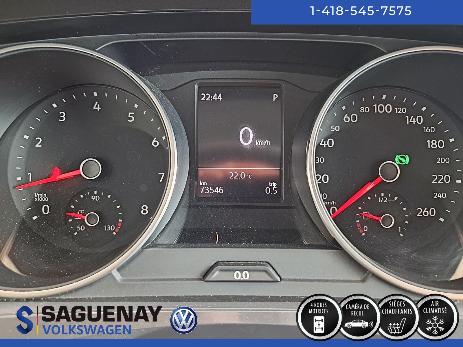 2019 Volkswagen Tiguan Trendline 4 MOTION  (95$/Sem)*