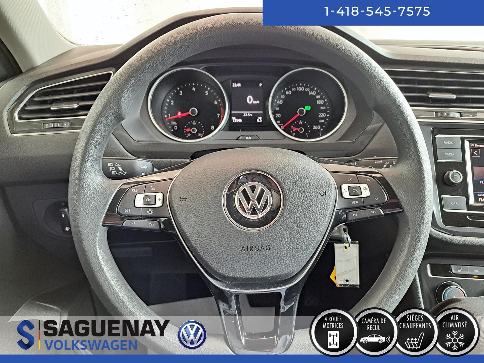 2019 Volkswagen Tiguan Trendline 4 MOTION  (95$/Sem)*