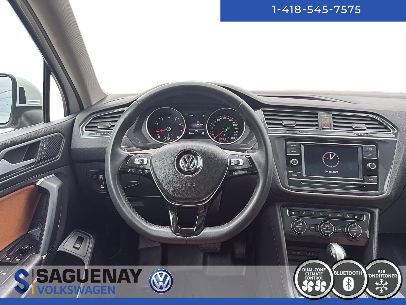 Volkswagen Tiguan COMFORTLINE + TOIT PANO 2020 77$ / Semaine + Taxes