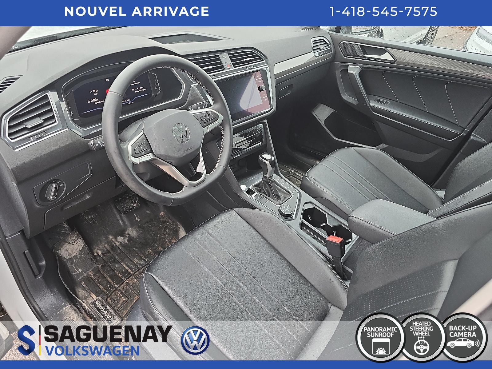 Volkswagen Tiguan COMFORTLINE TOIT PANO (112$/Sem)* 2022 STOCK : HS193A