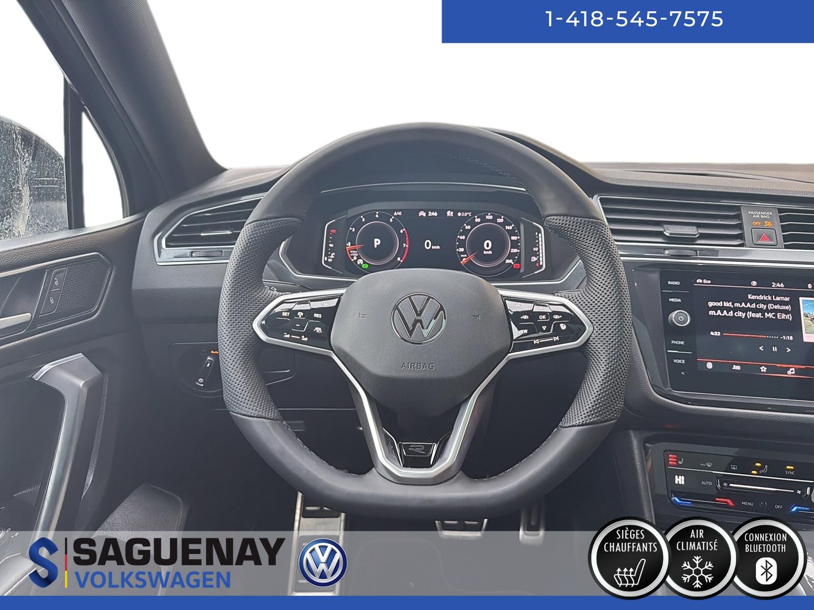 Volkswagen Tiguan COMFORTLINE R-LINE BLACK EDITION 2022 103$ / Semaine + Taxes