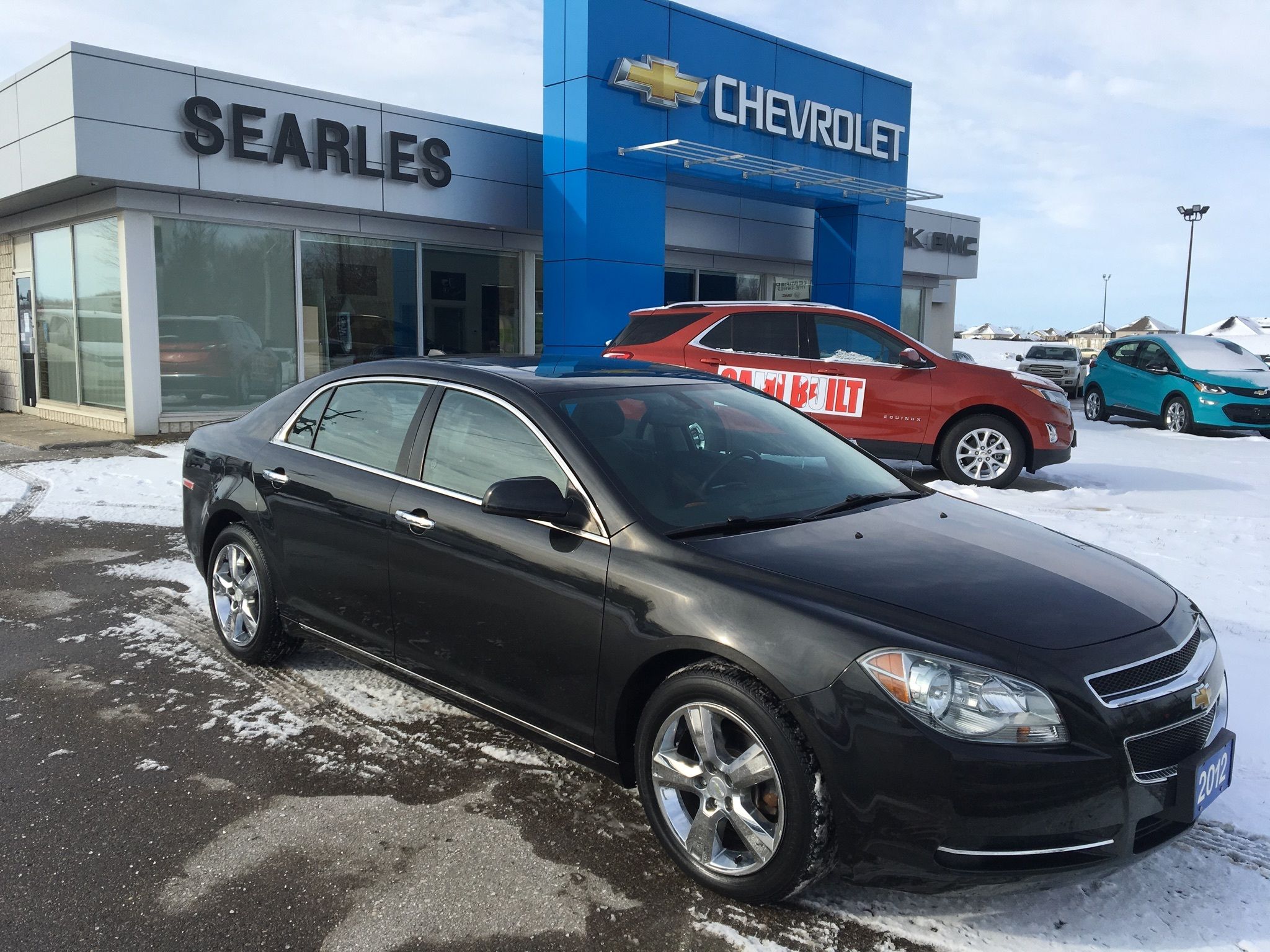 Used 2012 Chevrolet Malibu LOW kms, leather , sunroof, chromes [PRICE