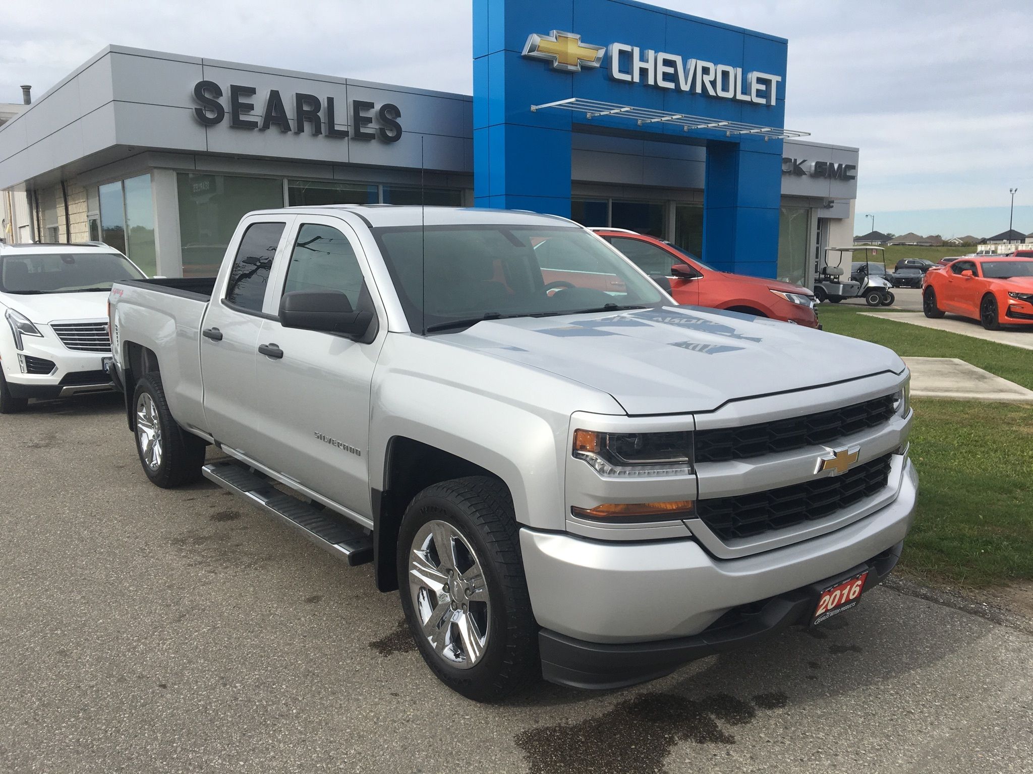 Used 2016 Chevrolet Silverado 1500 Custom 5.3 Double Cab w/20” - [PRICE